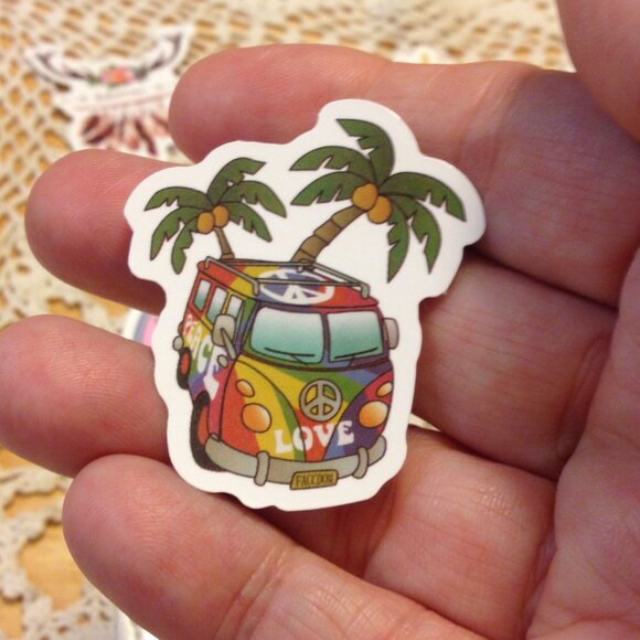 Stickers for cellphone, hydration bottles, etc. Boho vibe - Picture 3 of 8